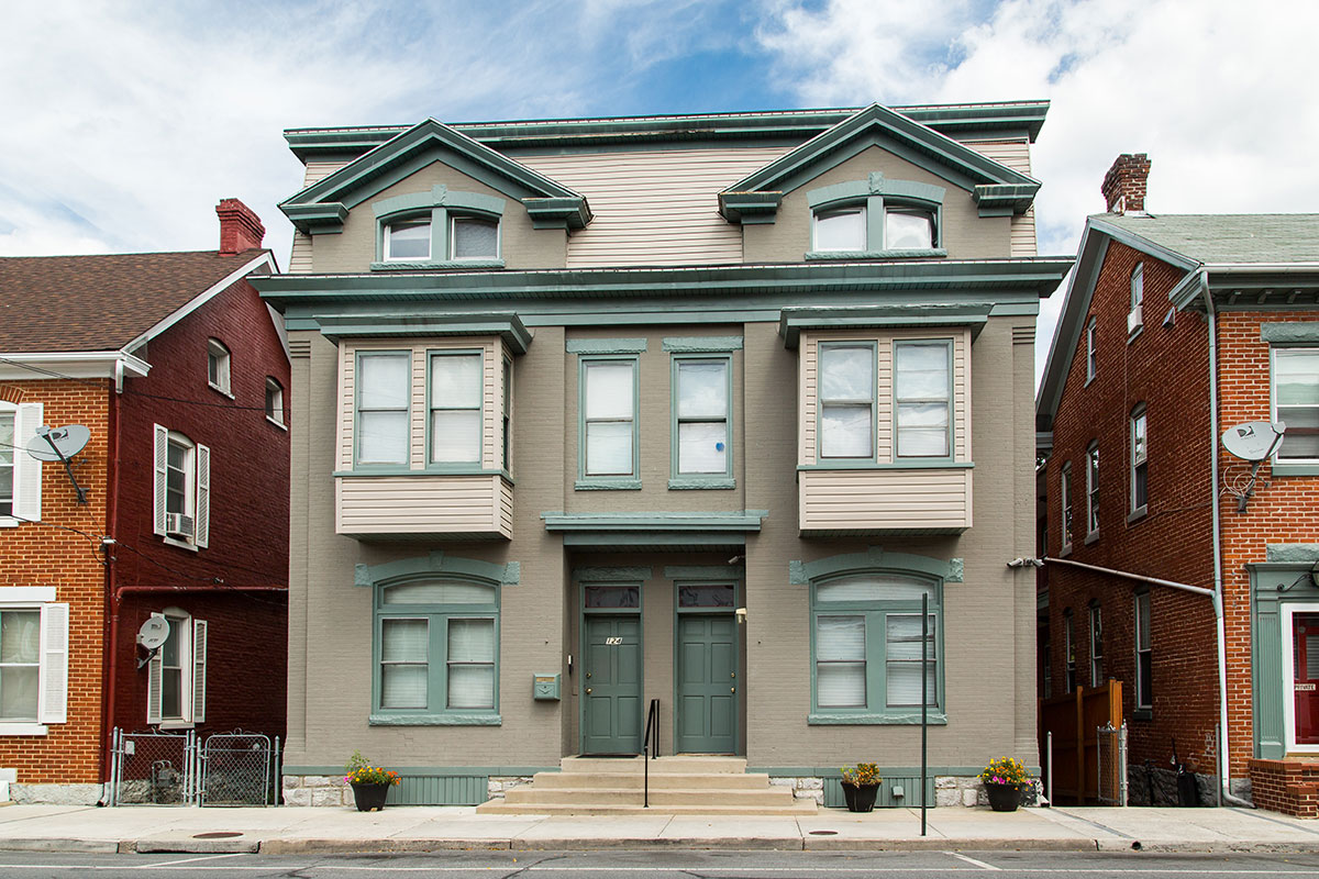 Front view of Wells House Admin and Clinical facility in Hagerstown