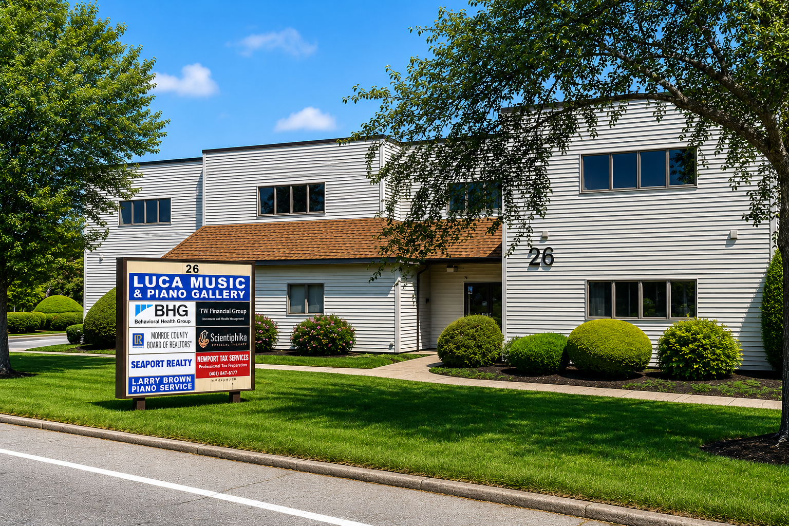 Exterior of BHG Middletown Treatment Center building