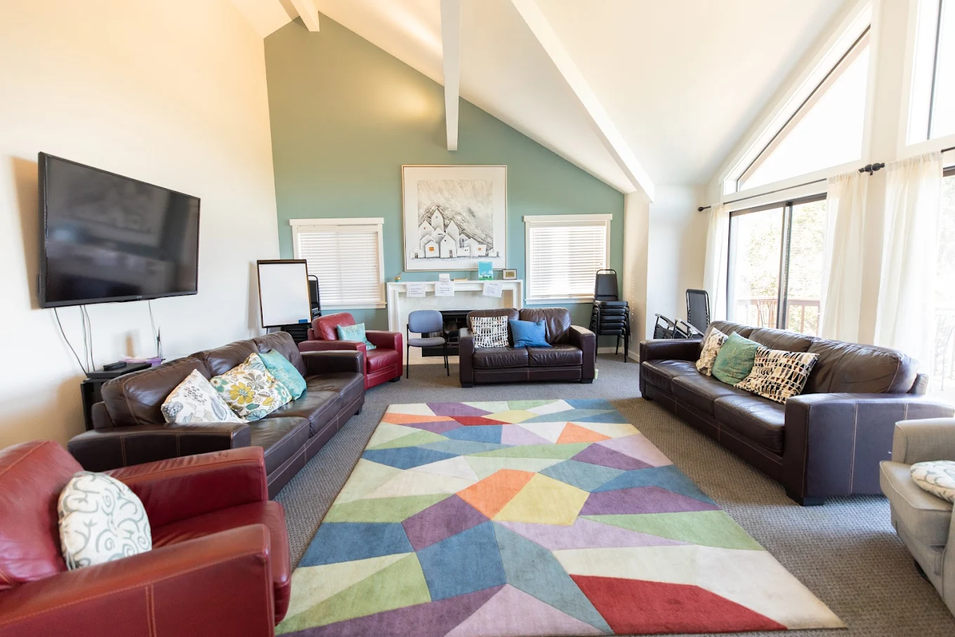 Bayside Marin Treatment Center Outpatient Inpatient San Rafael Group Lounge