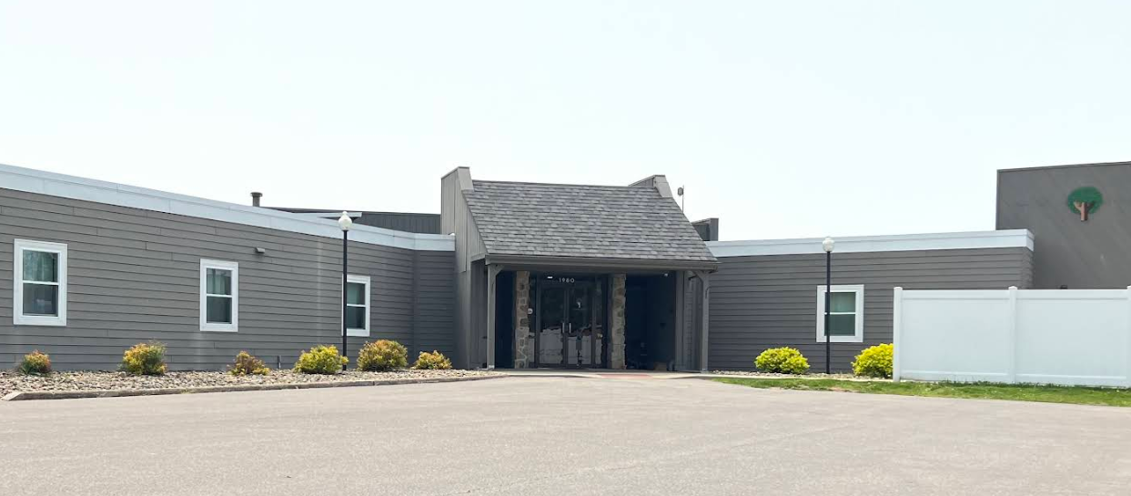 Exterior view of Resolutions Recovery Center building in Farrell, Pennsylvania