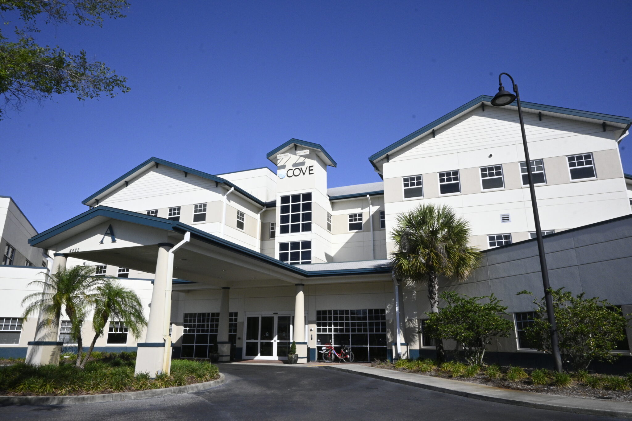 Main headquarters building with COVE logo in Tampa