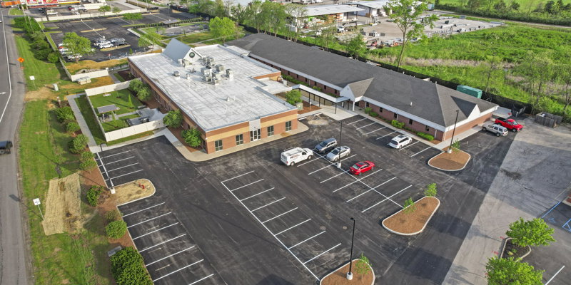 The Recovery Village Indianapolis Drug Alcohol And Mental Health Rehab Aerial View Of Building