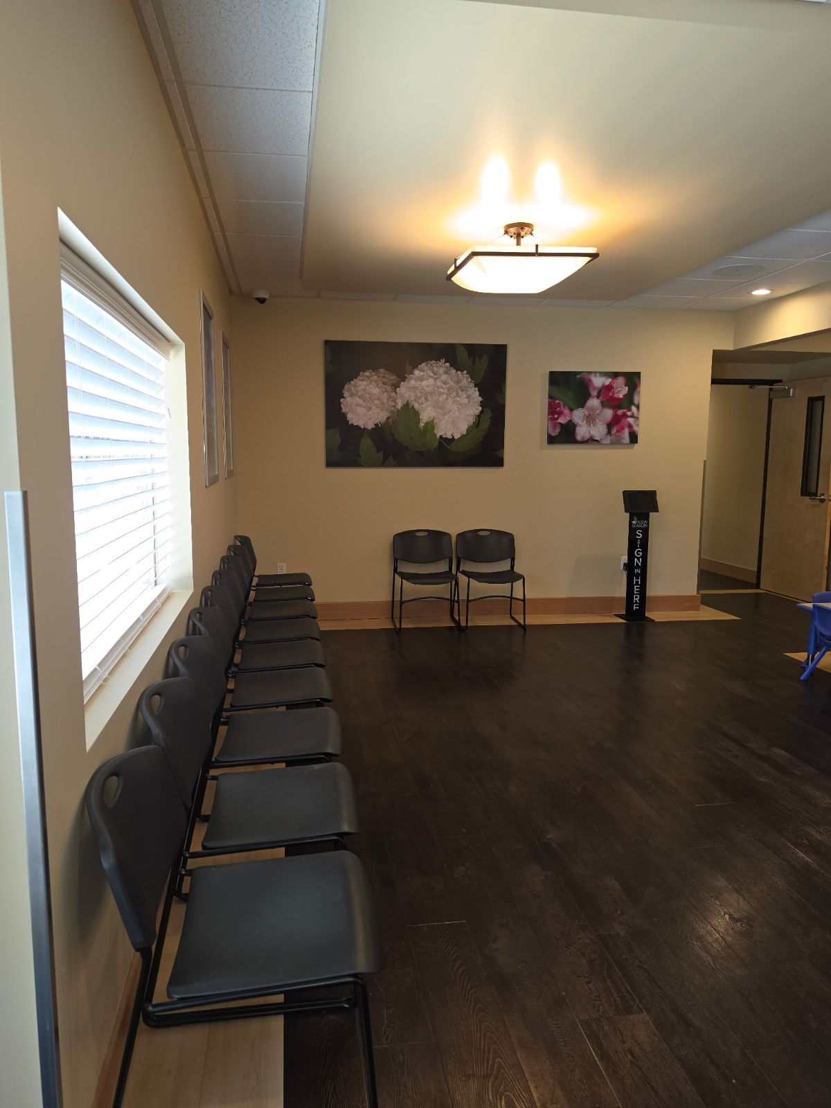 group seating with ward light