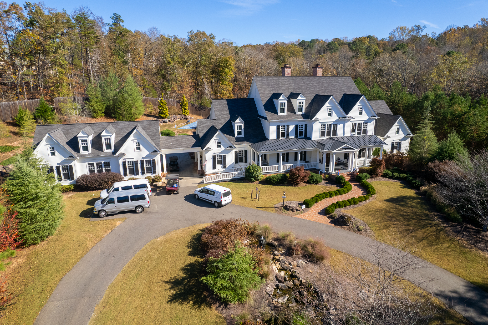 Aerial View of Blue Ridge Mountain Recovery Center