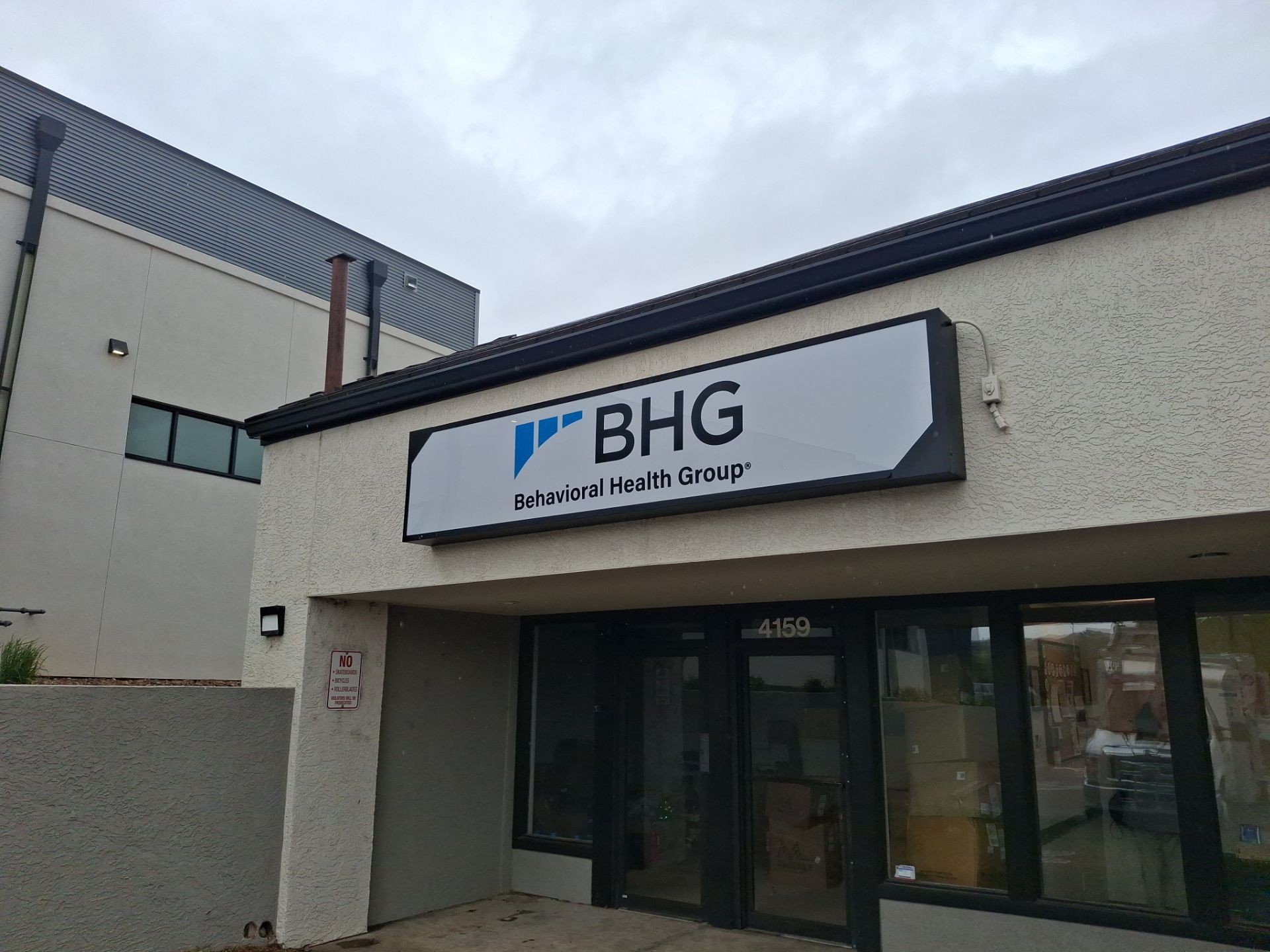 BHG Colorado Springs Treatment Center building sign