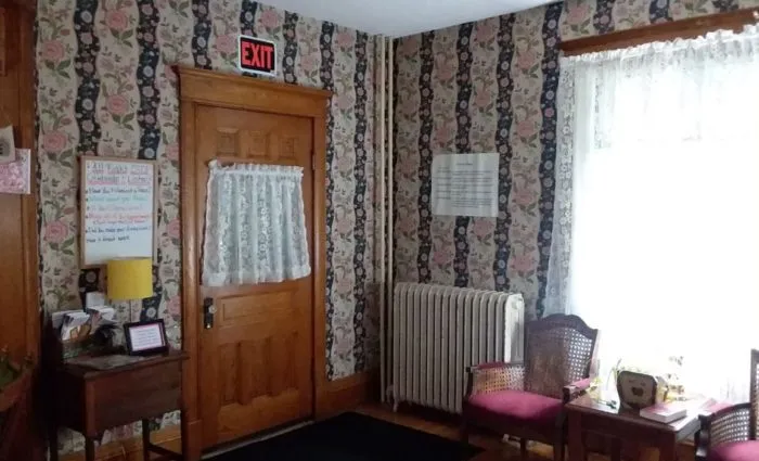 Entry hallway inside Serenity Haven recovery residence