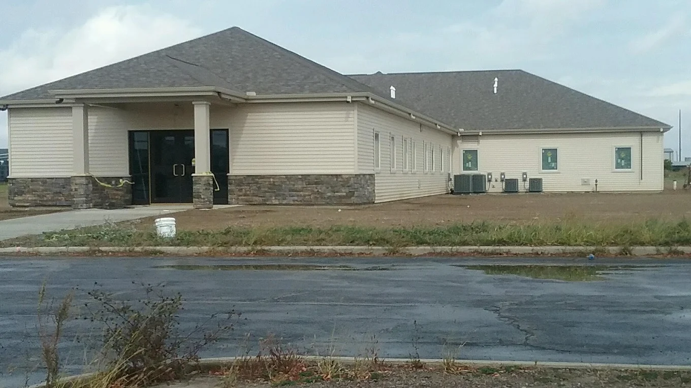 Exterior of OhioGuidestone Renewal Center building in Napoleon, Ohio.