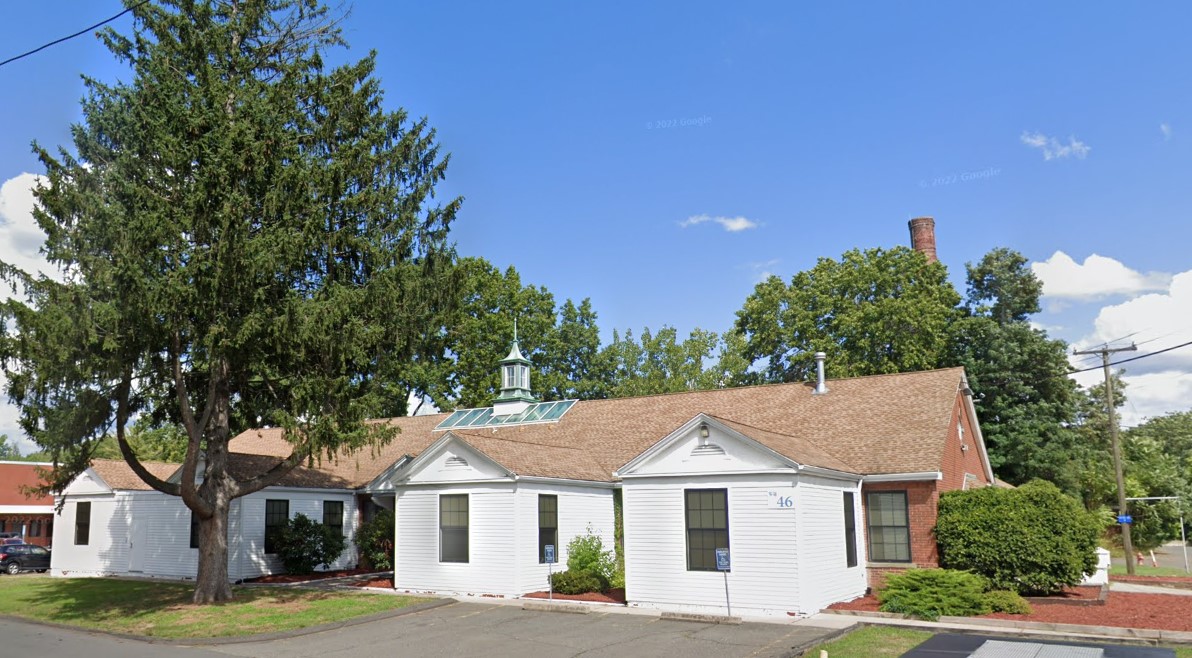 Front view of the rehab facility building