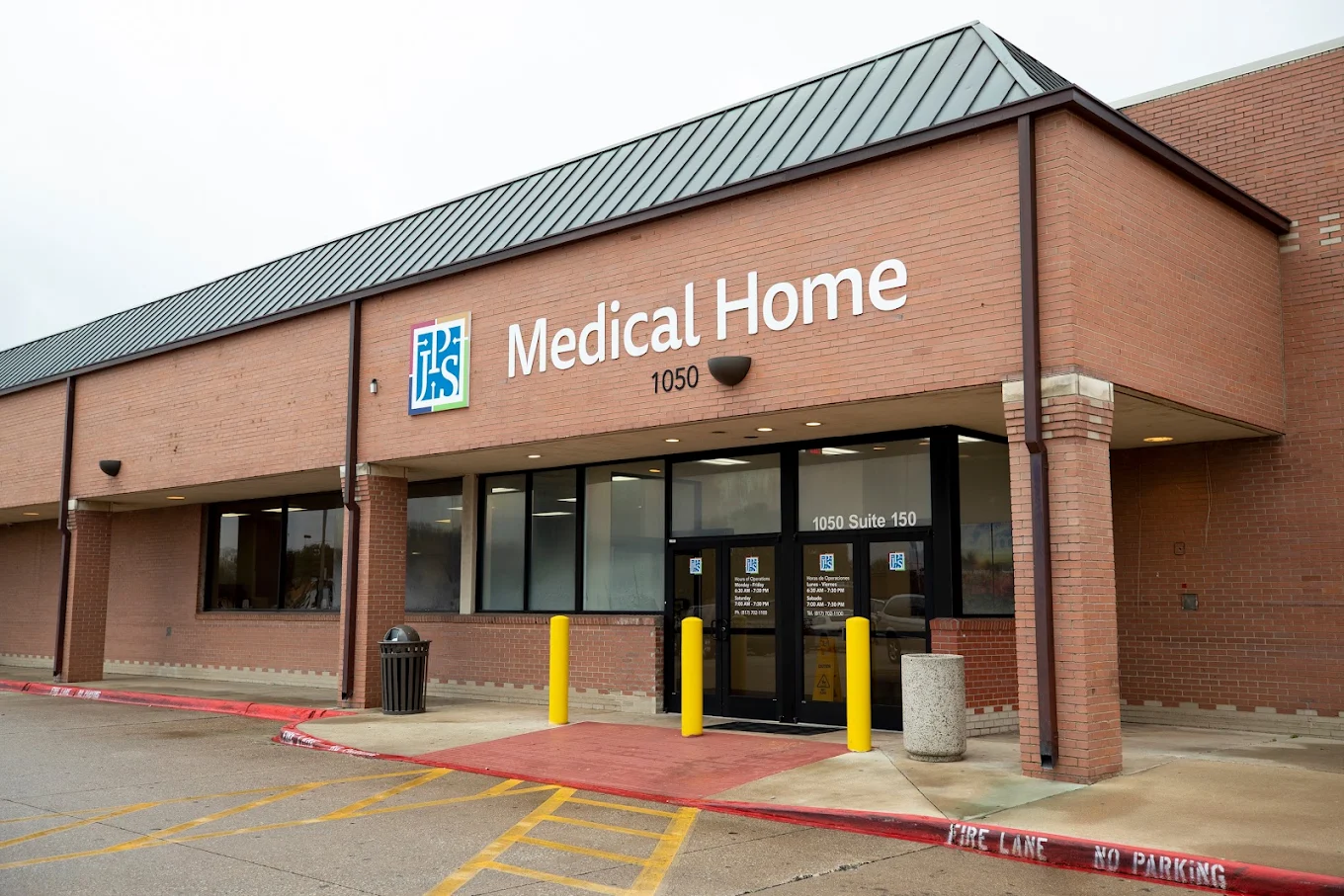 Exterior entrance of JPS Medical Home Southeast Tarrant