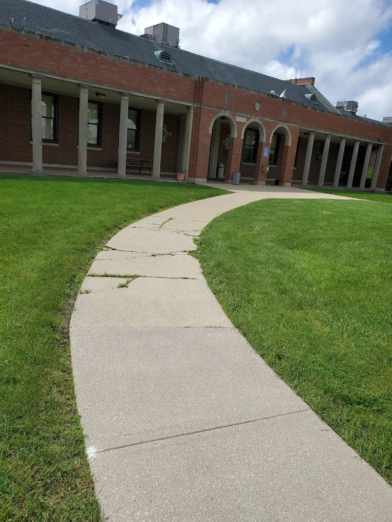 Front Walkway and Courtyard at Treatment Center