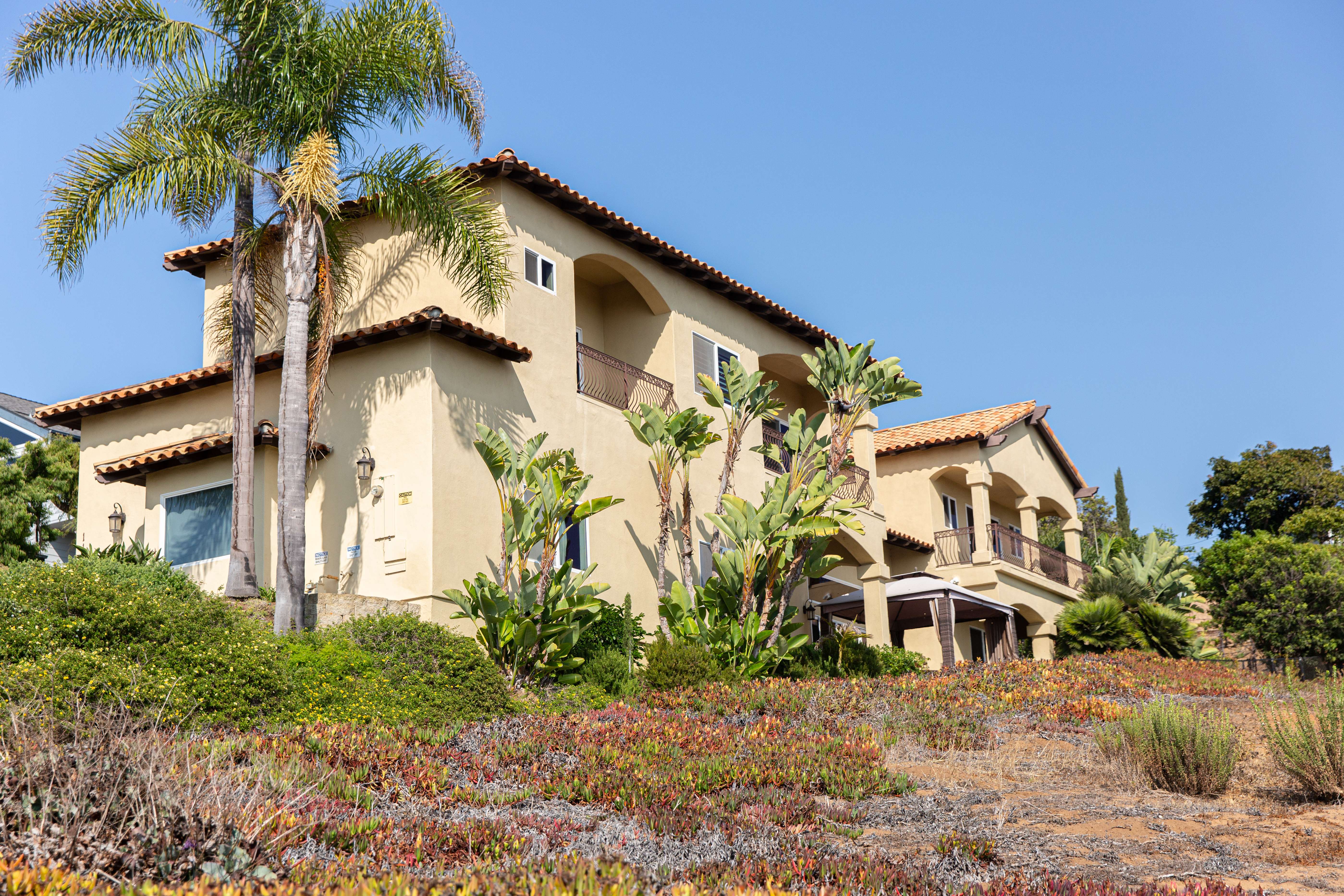 Exterior of mission for micheal with grenery