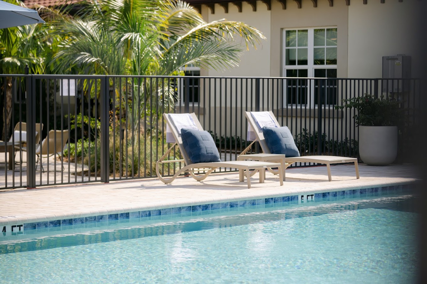 Beachside Rehab Fort Pierce Poolside