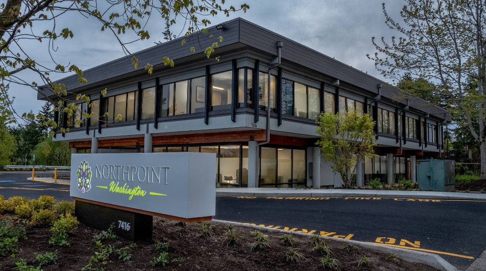 Exterior of Northpoint Washington treatment center in Edmonds