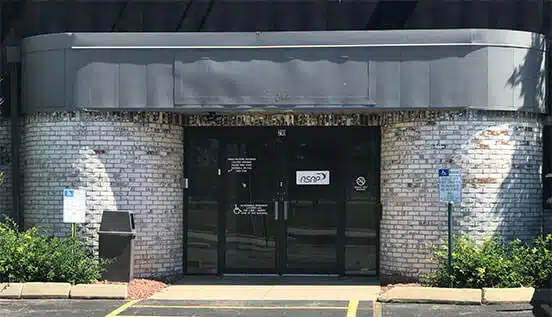 Main entrance to Addiction Services and Pharmacotherapy Madison