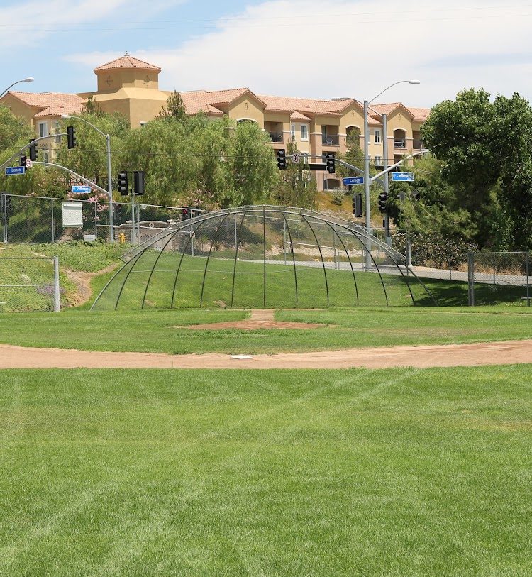 Open recreation field for outdoor activities and sports