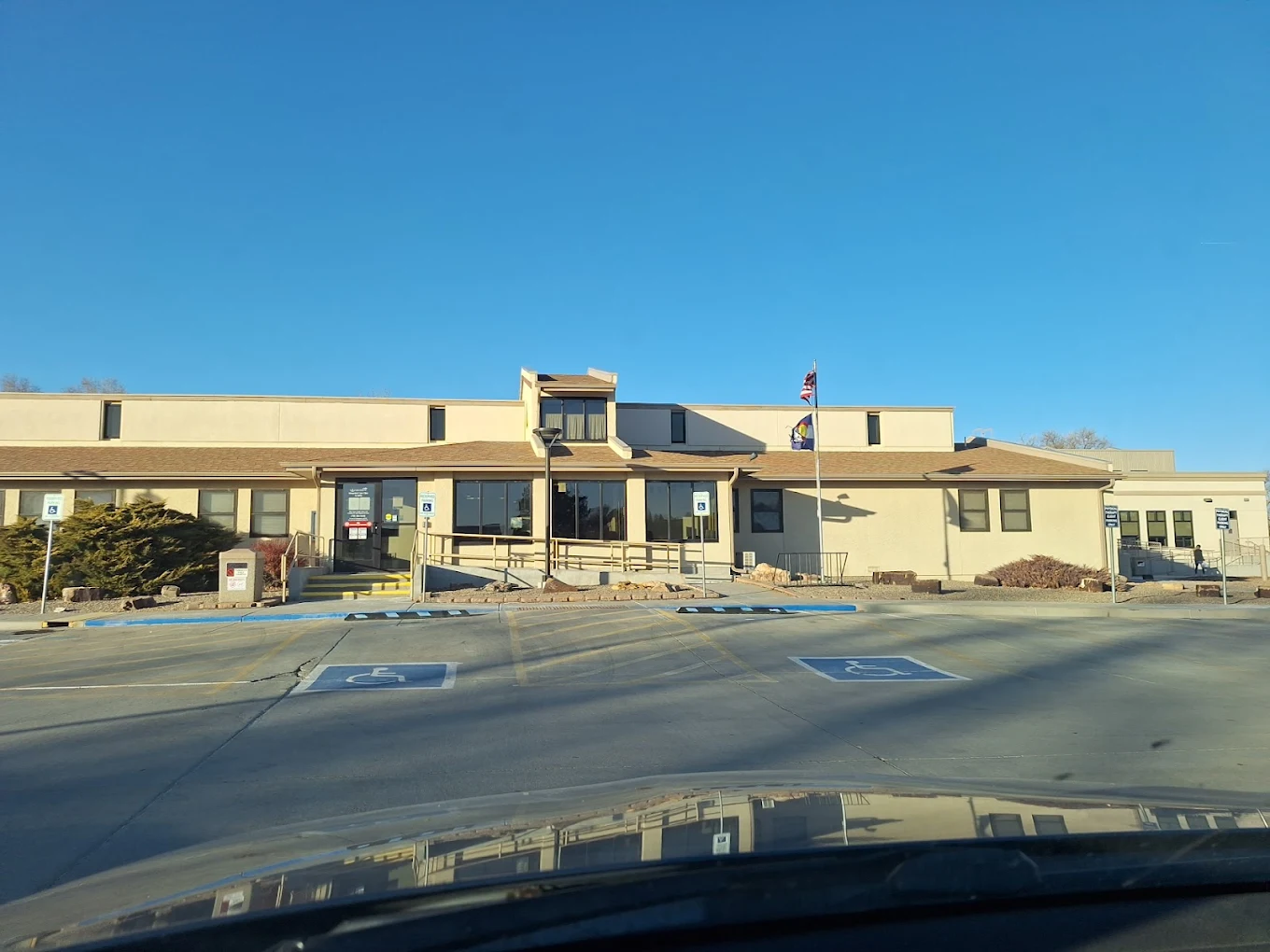 Front exterior of Valley-Wide Integrated Care Clinic in La Junta