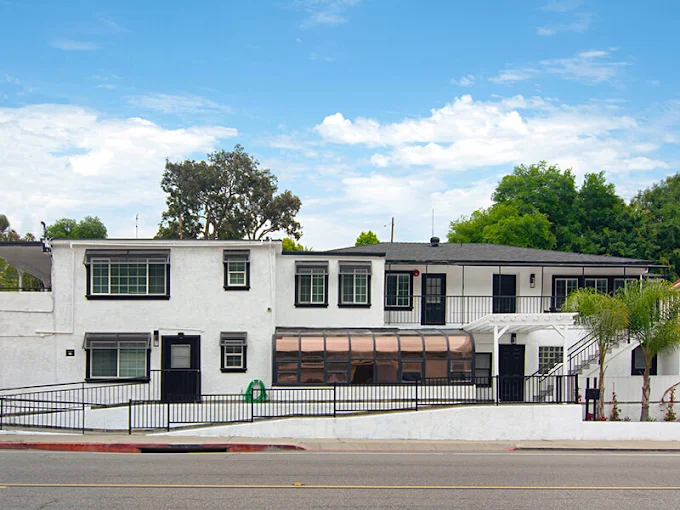 Front exterior view of the residential treatment facility