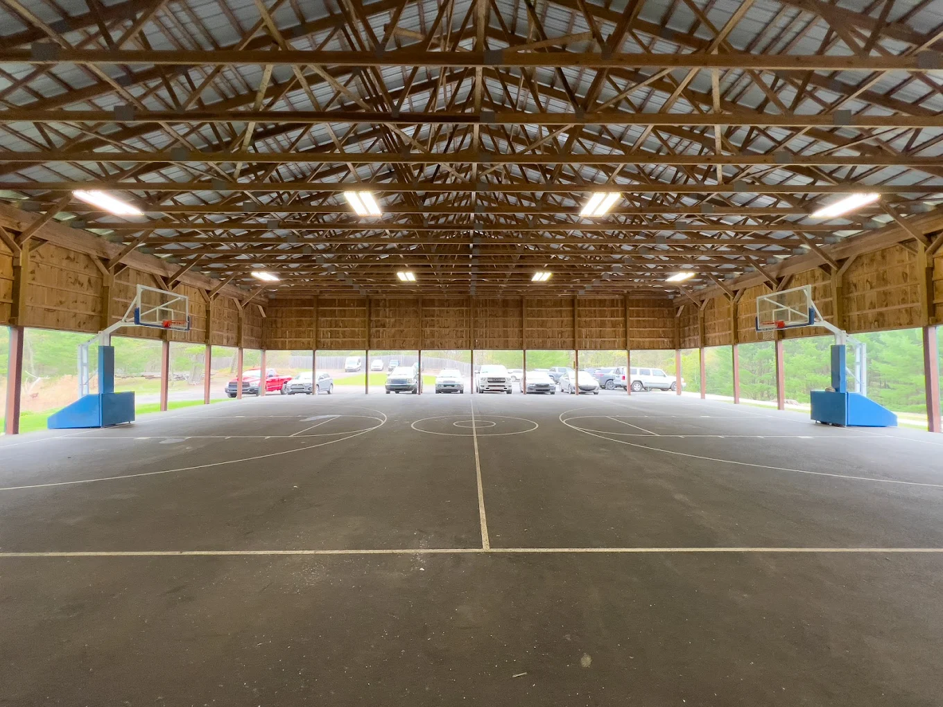 Pocono Mountain Recovery Center Henryville Basketball Court