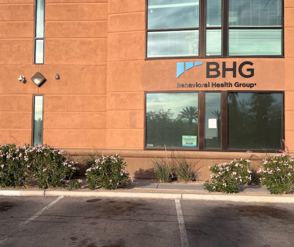 Front entrance of BHG McDaniel Treatment Center building