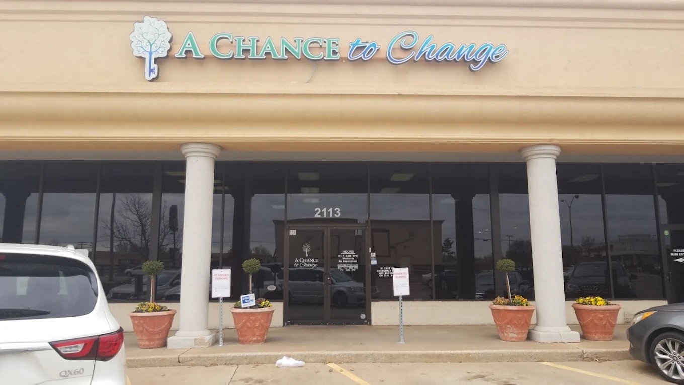 Main entrance of A Chance to Change Foundation clinic