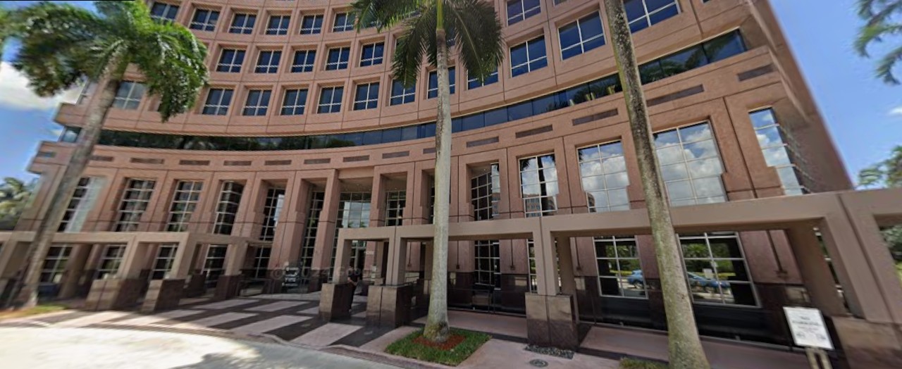 Exterior of Village South rehab facility in Miami