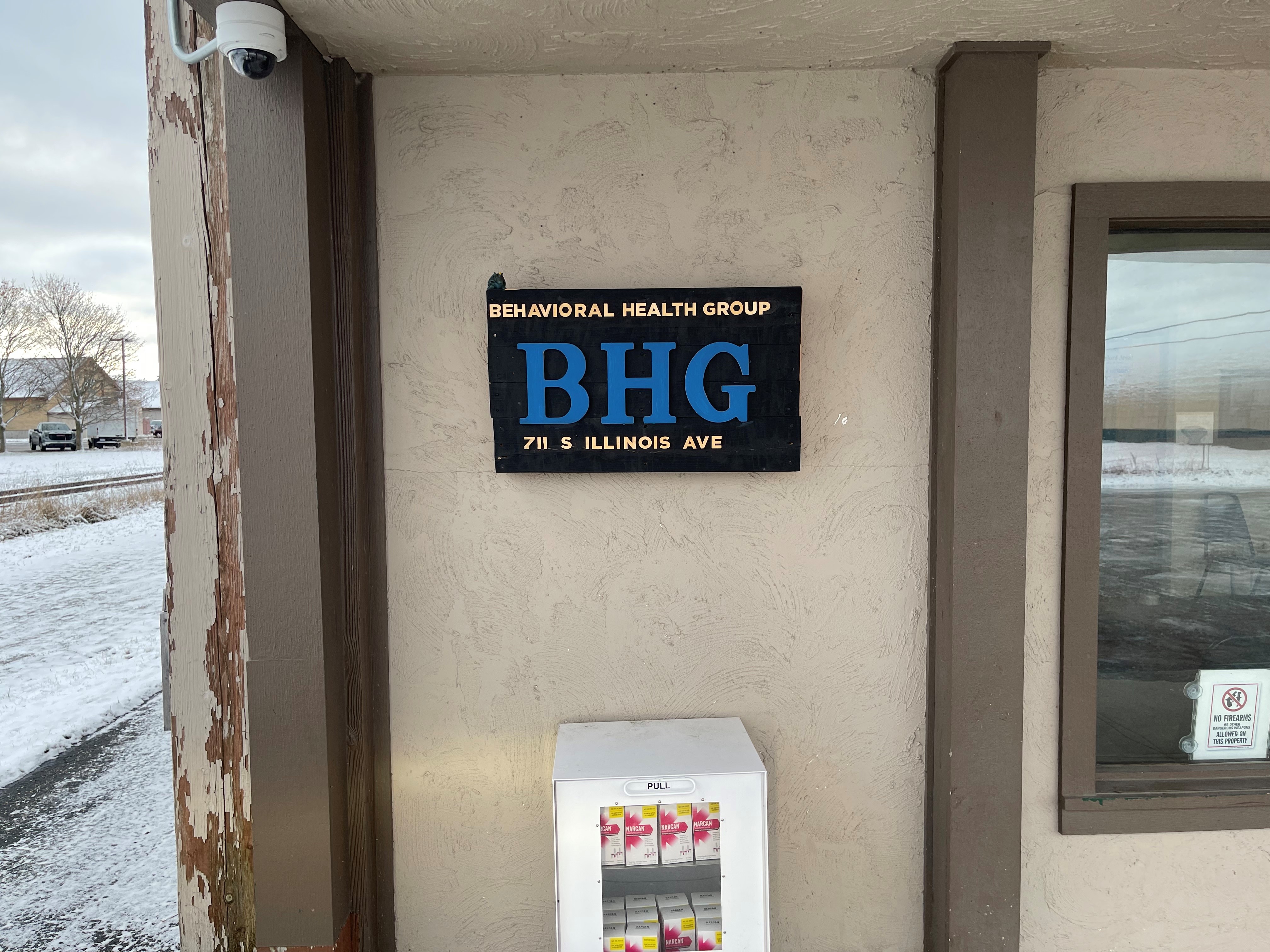 BHG Gaylord Treatment Center entrance sign