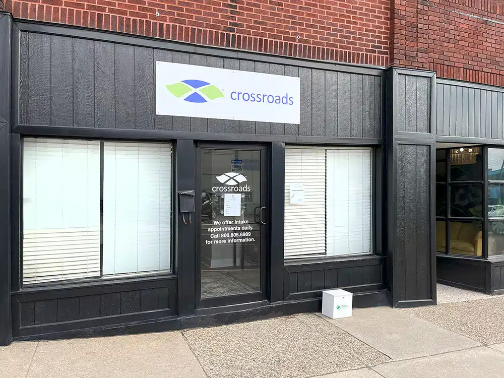 Exterior entrance of Crossroads Treatment Center Bellevue