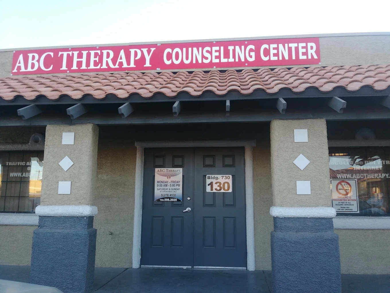 Entrance of ABC Therapy Counseling Center in Las Vegas