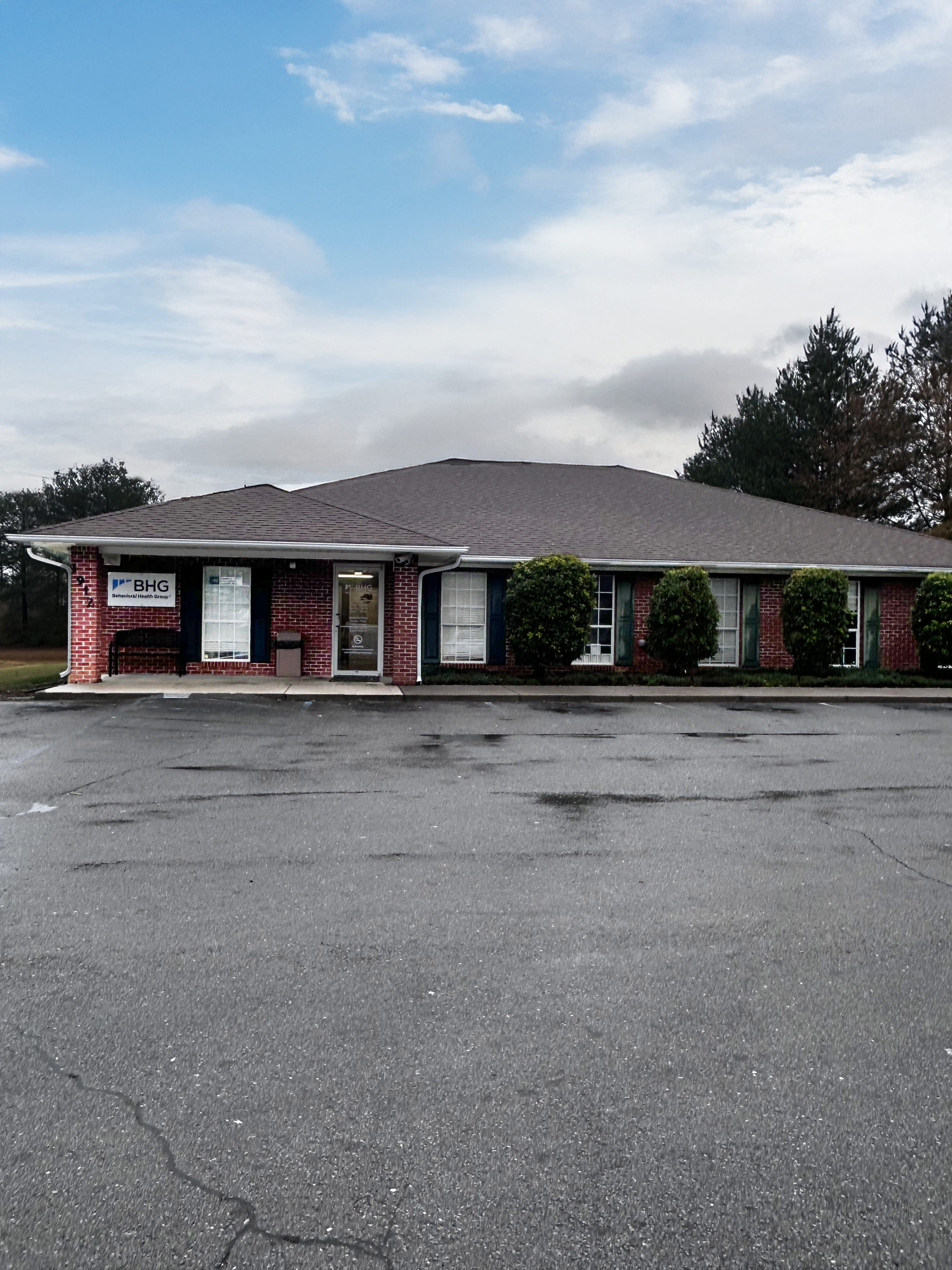 Wide view of BHG Cullman Treatment Center building