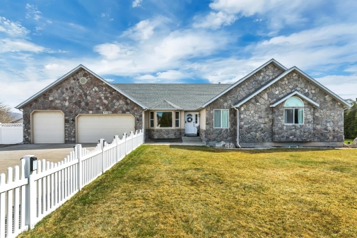 Front view of The Haven women’s residential house with white fence