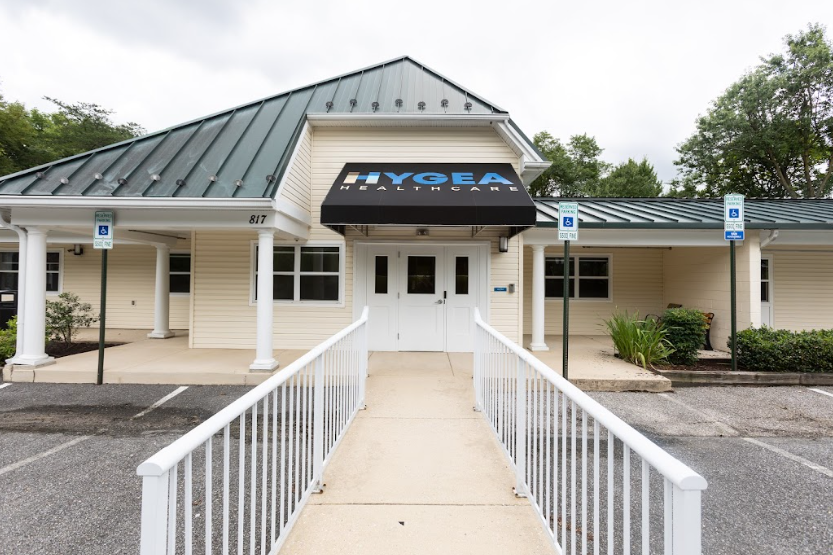 Entrance to Hygea Healthcare Inc. treatment facility