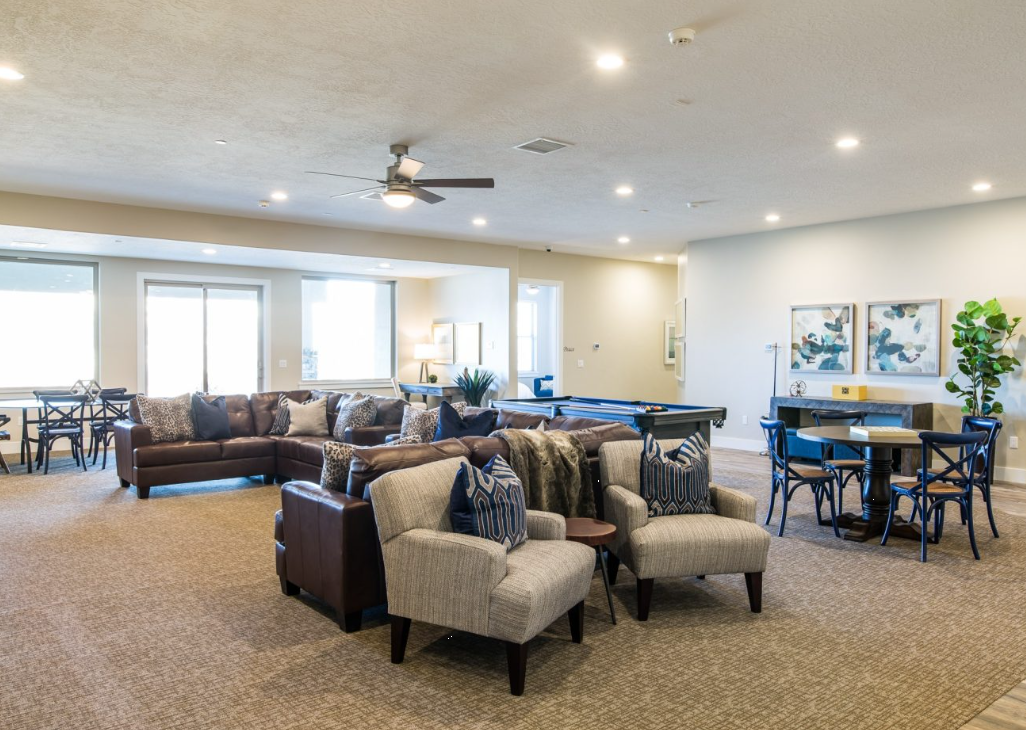 Turning Point Centers Lone Peak Sandy Living Area