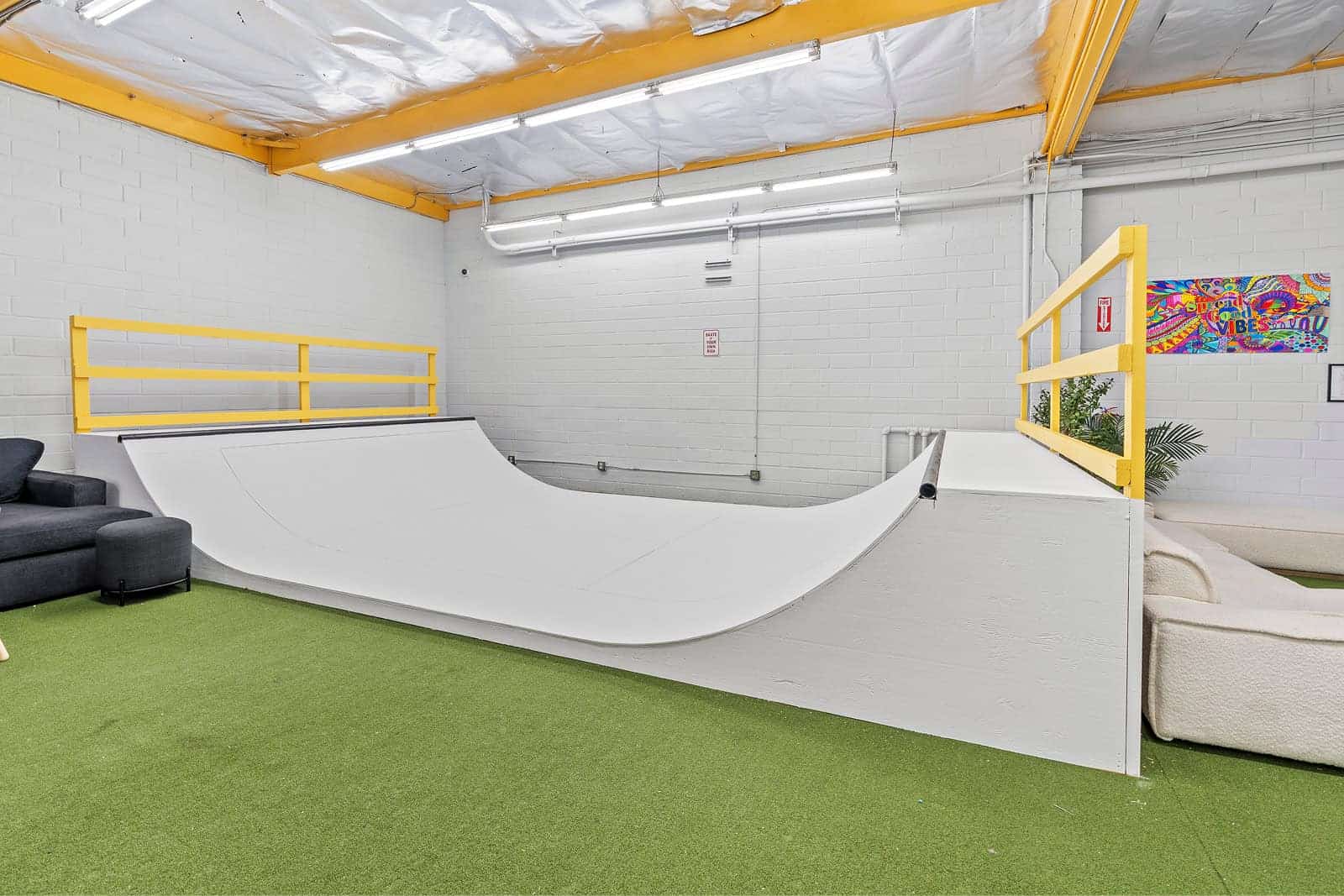 Indoor Recreation and Skate Area
