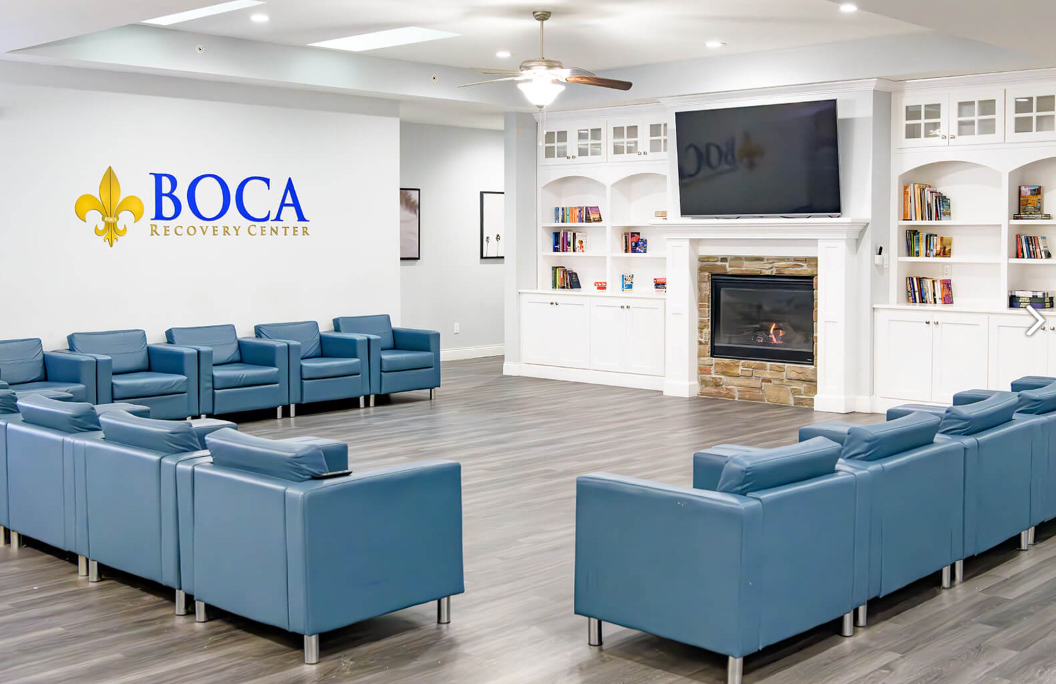Boca Recovery Center Bloomington lounge