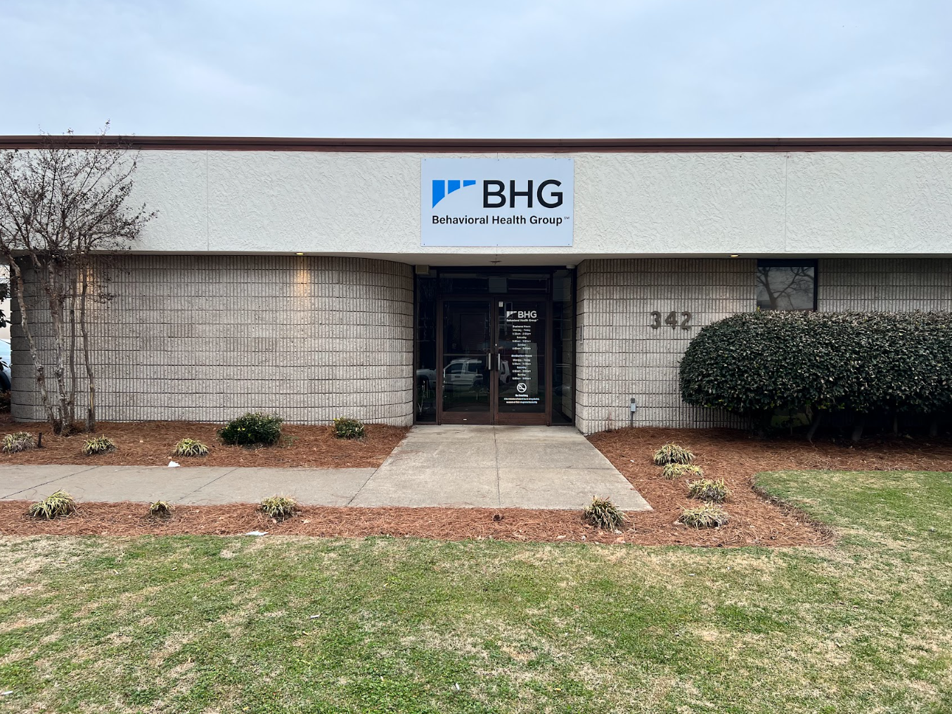 Front entrance of BHG Nashville Treatment Center