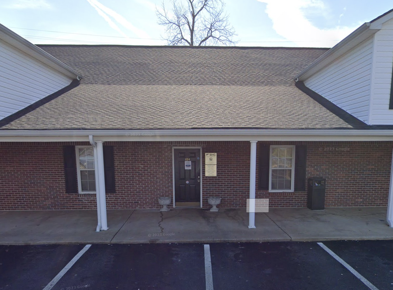 Exterior of BHG Jackson Treatment Center building
