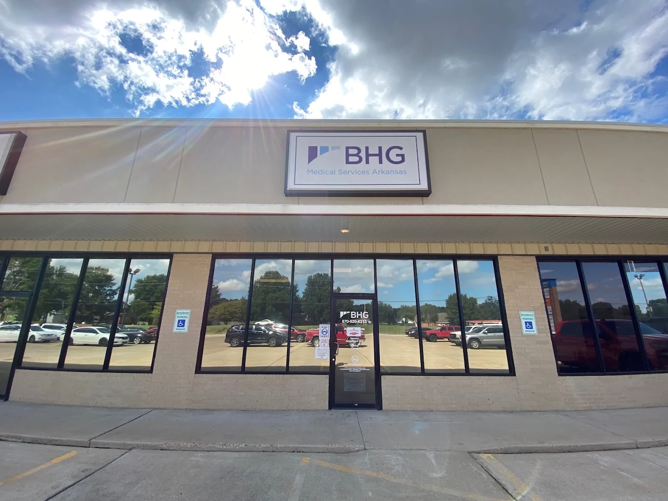 Exterior of BHG Medical Services Jonesboro building