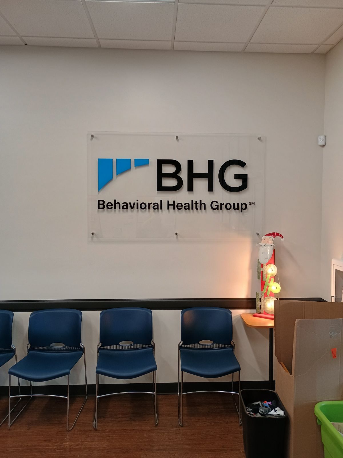 Lobby seating area at BHG Corbin Treatment Center