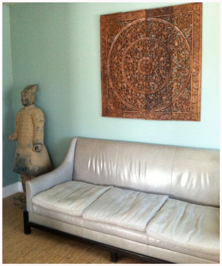 Comfortable Couch Therapy Space.