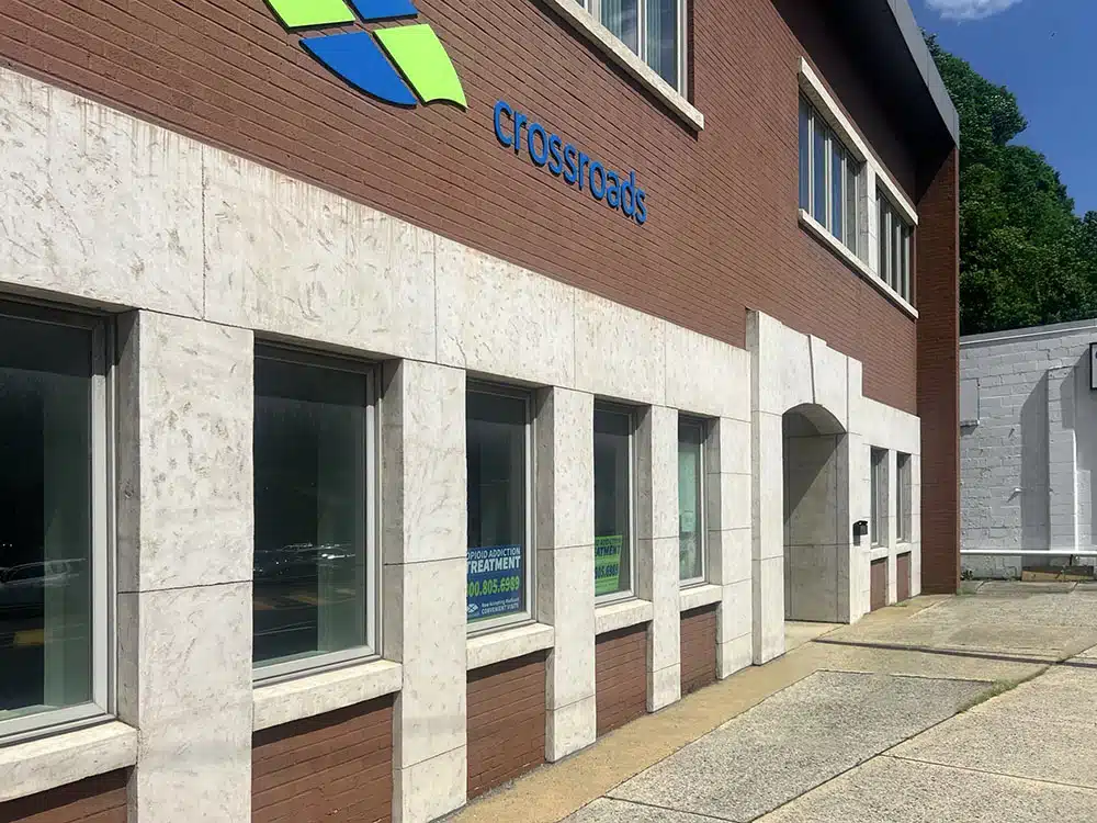 Exterior of Crossroads Treatment Center Building