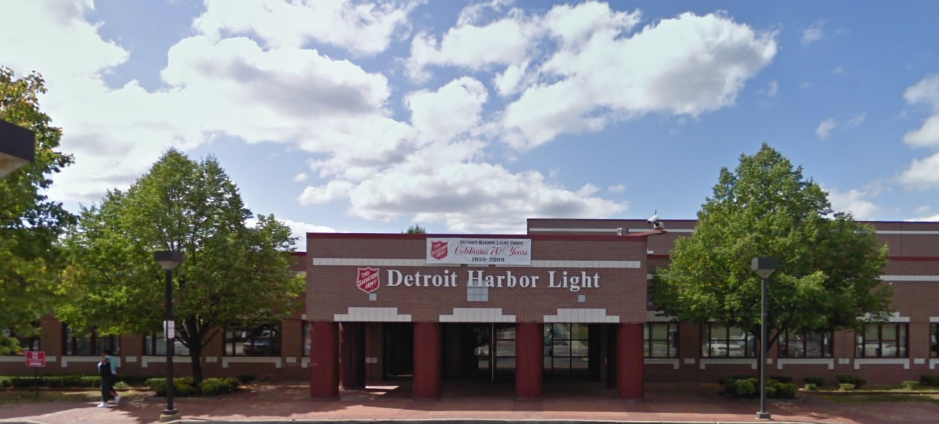 Salvation Army Harbor Light System Subst Abuse Ctr Women Children Men Detroit Exterior Front