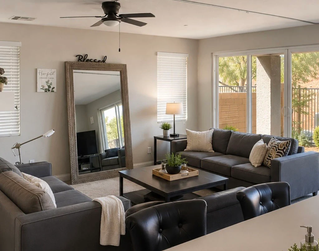 Comfortable, naturally lit lounge at Empower Wellness Institute in Henderson, Nevada