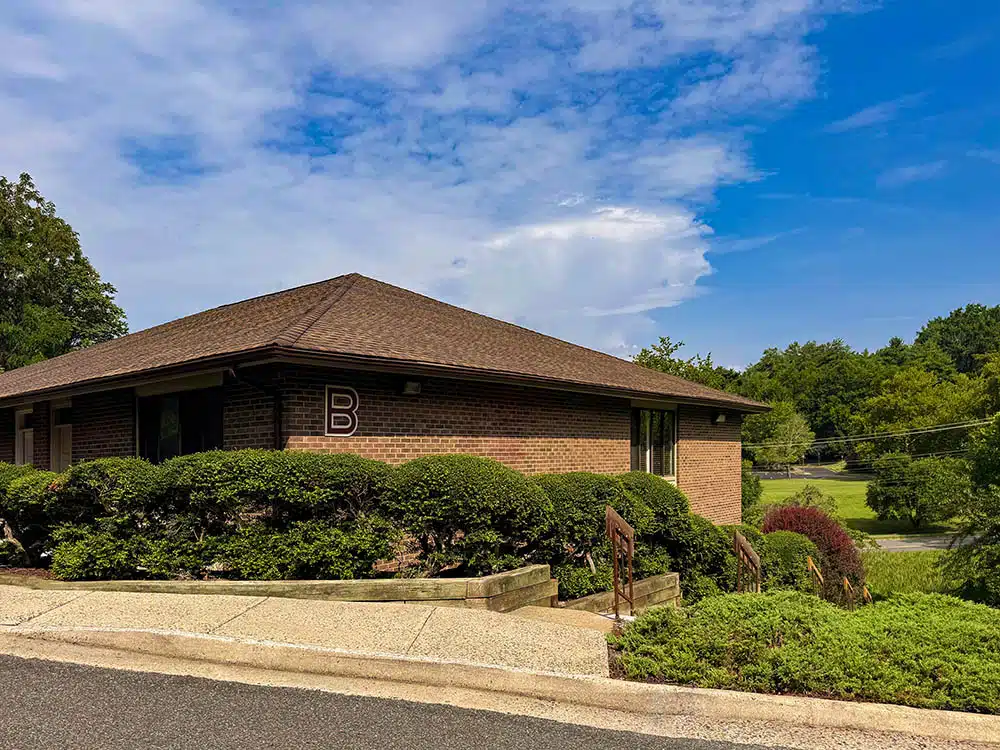 Exterior view of Crossroads treatment center building