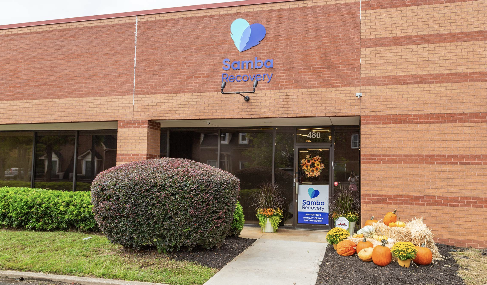 Front entrance of Samba Recovery Peachtree Corners